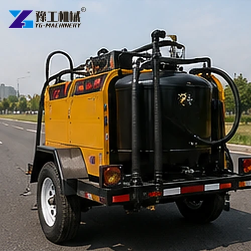 Asphalt Crack Filling Machine Towed Design