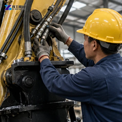 Attachment Hydraulic Flow Check