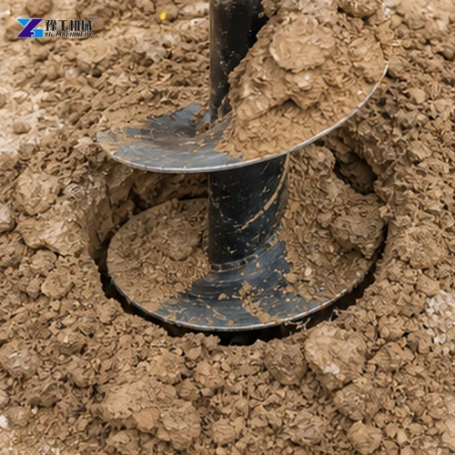 Auger Drilling In Clay