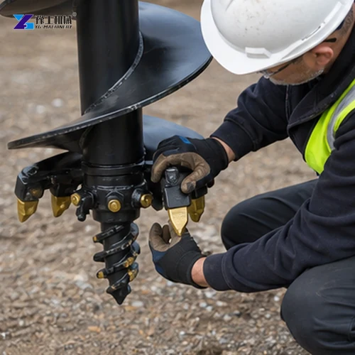 Auger Teeth Inspection