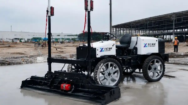 Automatic Concrete Leveling Machine Project In Poland