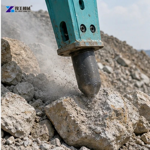Blunt Tool Rock Breaking