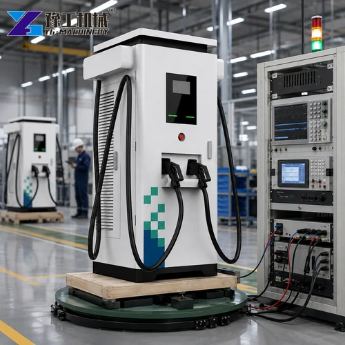 Commercial Car Charger Factory Testing