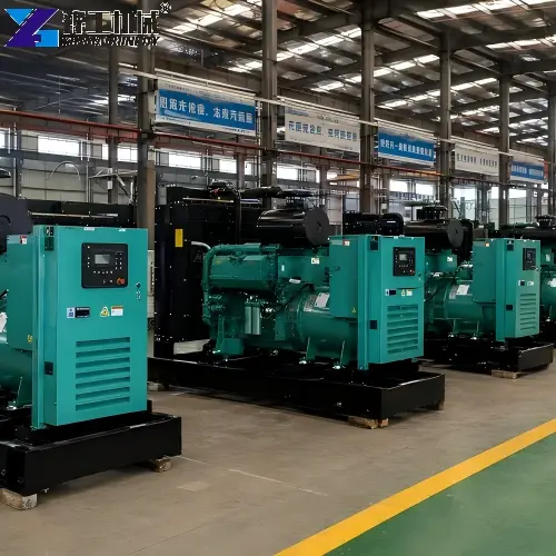 Commercial Diesel Generator Factory Inventory
