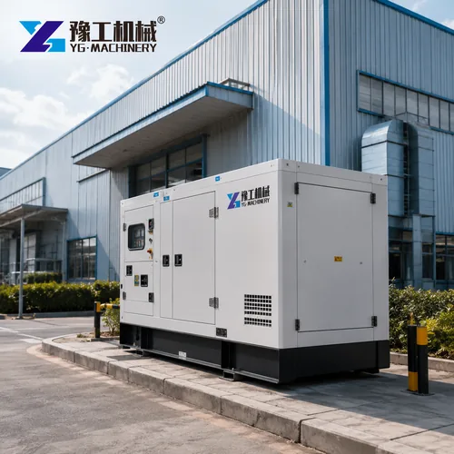 Commercial Diesel Generator Outdoor Installation