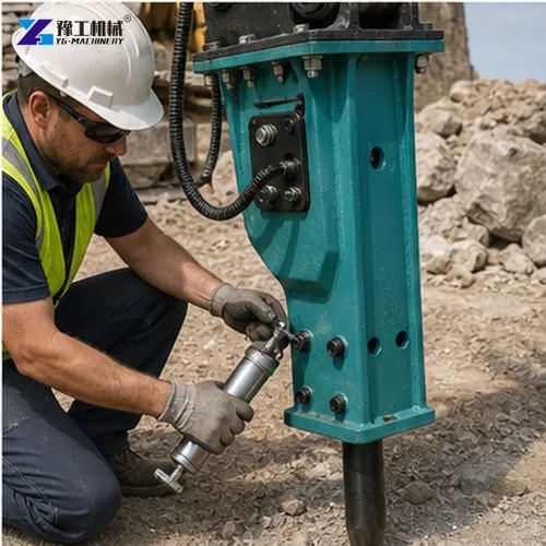 Concrete Breaker Attachment Concrete Breaker Maintenance
