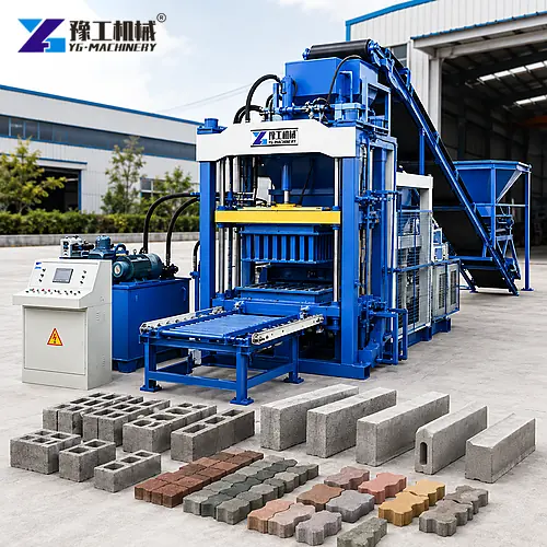 Concrete Brick Making Machine Finished Brick Types