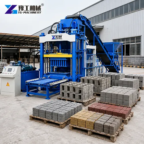 Concrete Brick Making Machine Production Line