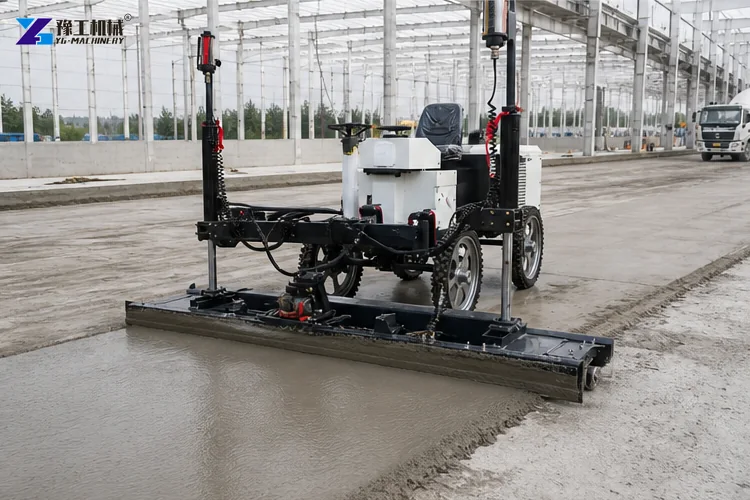 Concrete Floor Screed Application