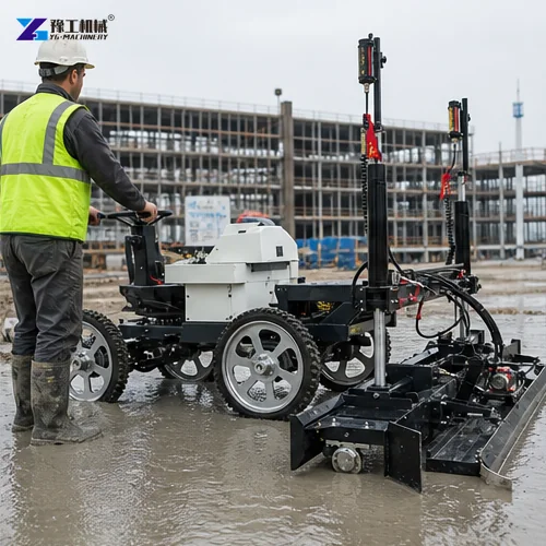 Concrete Leveling Machine Controls