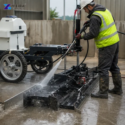Concrete Screed Cleaning