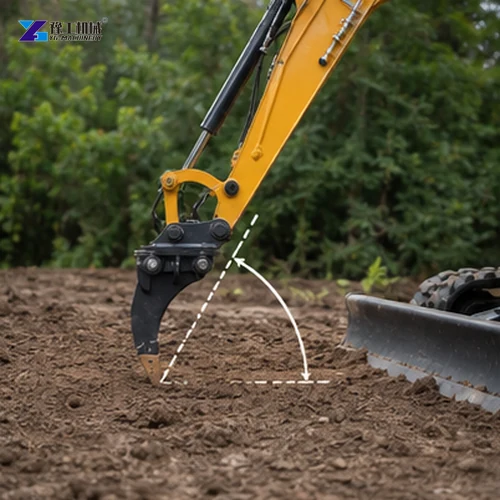 Correct Ripper Working Angle
