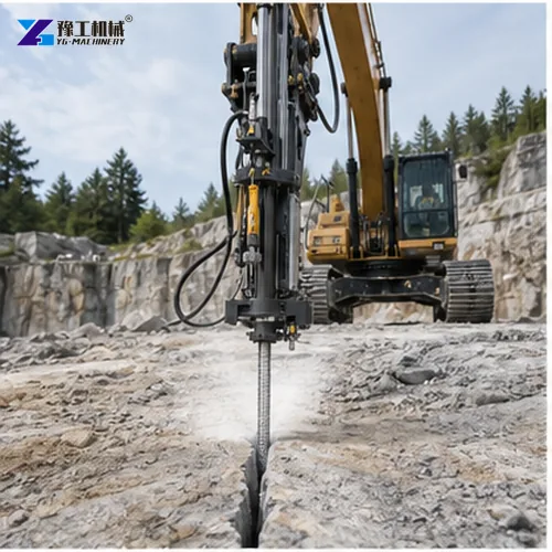 Integrated Rock Drill And Splitter Deep Rock Drilling