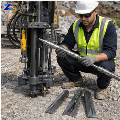 Integrated Rock Drill And Splitter Drill And Splitter Maintenance