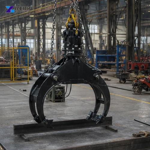 Factory Log Grapple Load Test