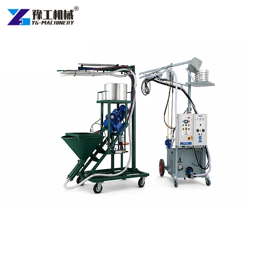 GRC Machine On White Background