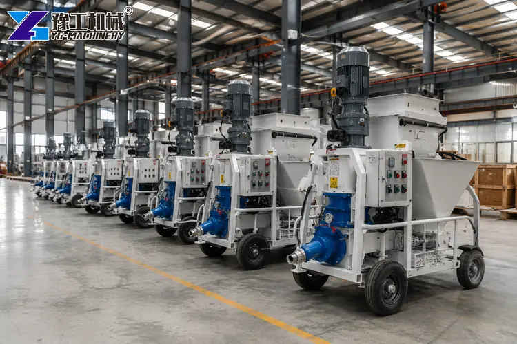 Gypsum Plaster Machine Factory Production