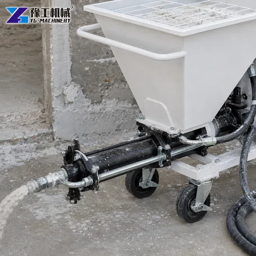 Gypsum Plaster Machine Pump System