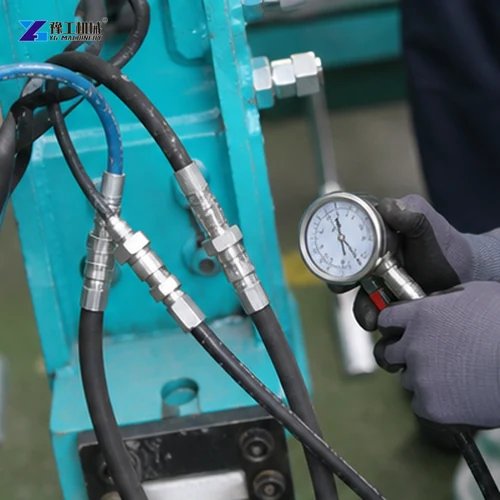 Hydraulic Breaker Pressure Check