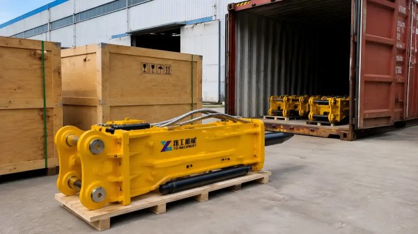 Hydraulic Breaker Project For Customer Delivery
