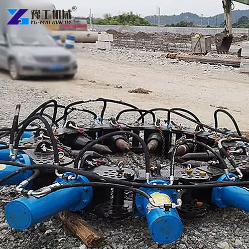 Hydraulic Pile Breaker Hydraulic Cylinder Layout