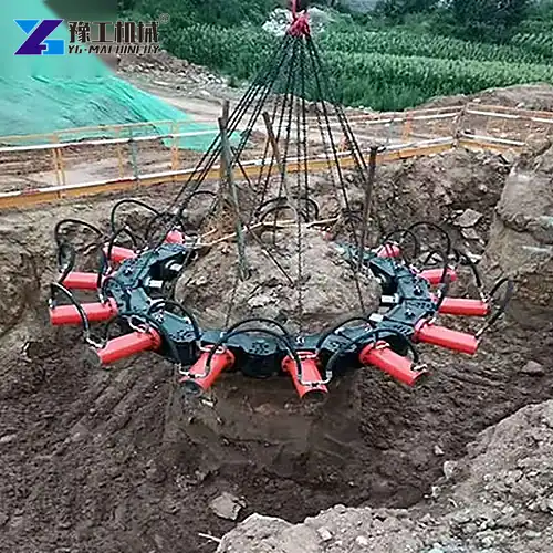 Hydraulic Pile Breaker In Foundation Construction