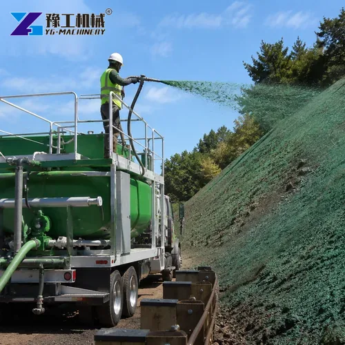 Hydroseeding Rig For Roadside Greening