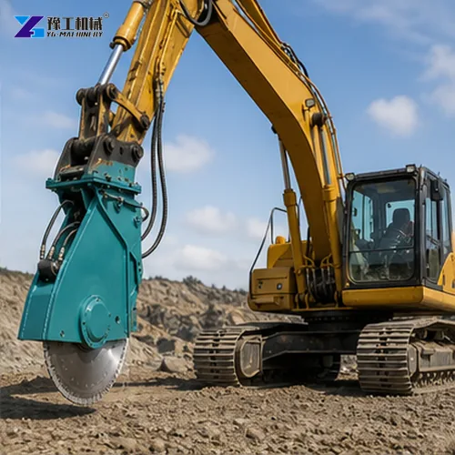Excavator Rock Saw Medium Excavator Rock Saw