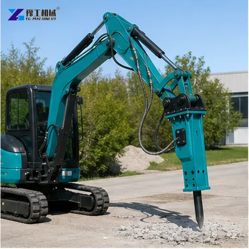 Concrete Breaker Attachment Mini Excavator Breaker