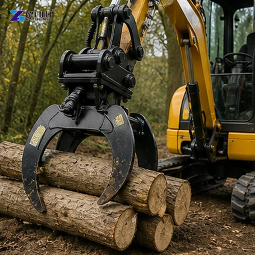 Mini Excavator Log Grapple