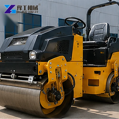 Mini Road Roller Front View