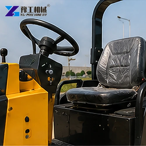 Mini Road Roller Operator Controls
