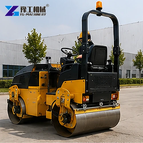 Mini Road Roller Rear View