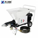 Mortar Sprayer Machine Mortar Sprayer Machine On White Background