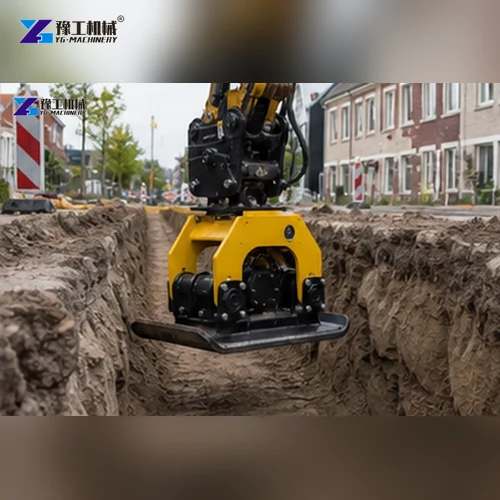 Excavator Plate Compactor Netherlands Case