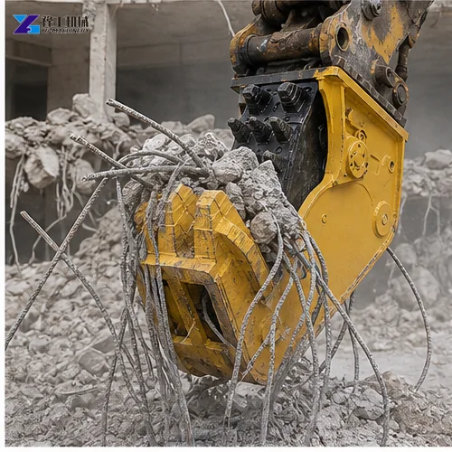 Rebar Separation With Pulverizer