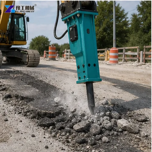 Concrete Breaker Attachment Road Demolition Breaker