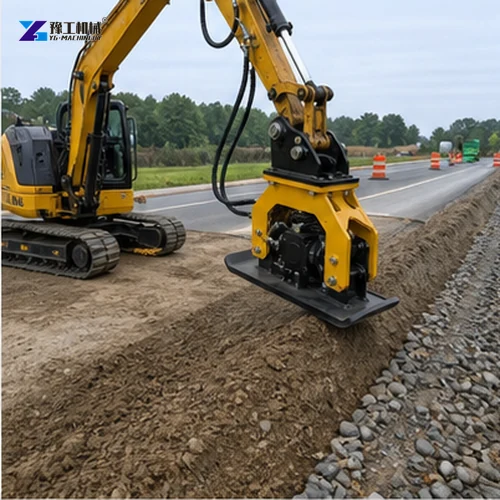 Road Shoulder Compaction