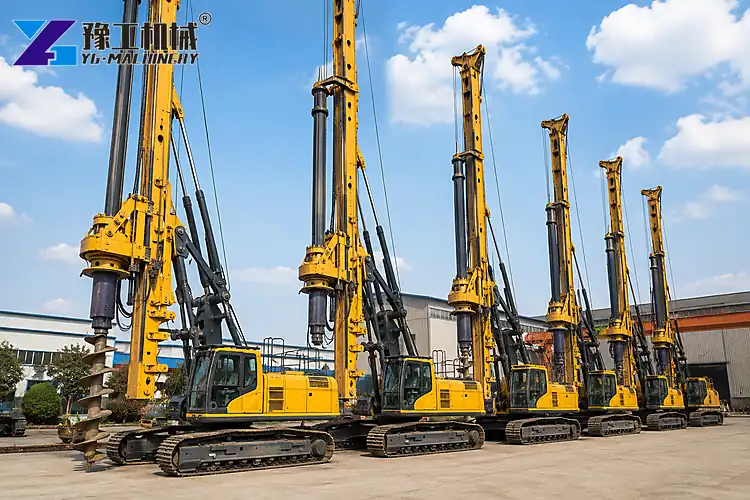 Rotary Drilling Rig Factory Yard Inventory