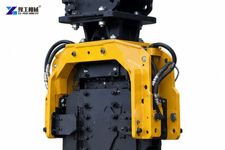 Sheet Pile Driver For Excavator