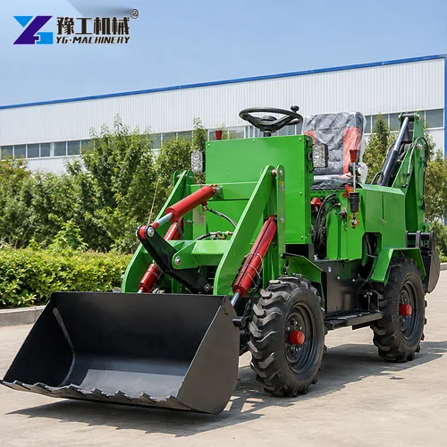 Small Backhoe Loader Front Bucket