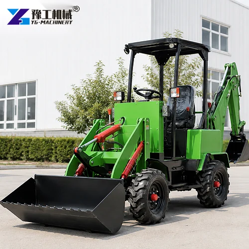 Small Backhoe Loader Hydraulic Loader Arms