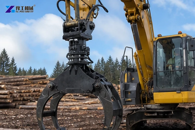 USA Excavator Log Grapple Project