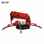 Spider Crane Price: Which Costs Should A Buyer Compare? Compact spider crane deployed beside industrial building