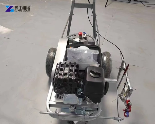 cold paint marking machine pressure controls