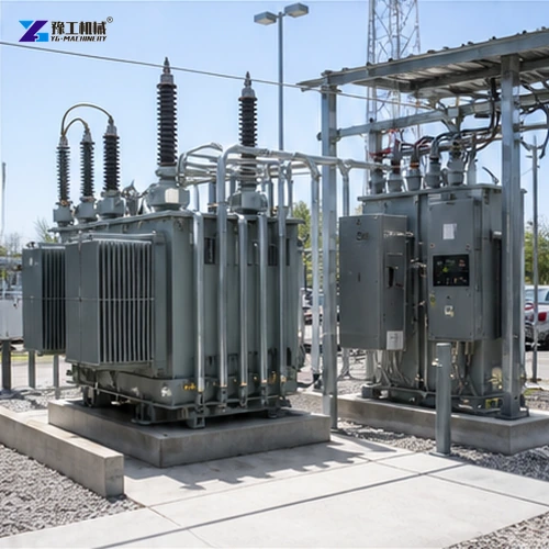 Transformer serving planned commercial charging equipment