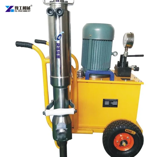 portable hydraulic rock splitter package