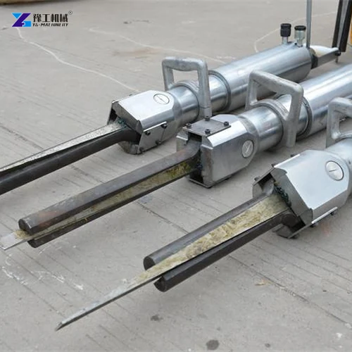 hydraulic splitter gun detail