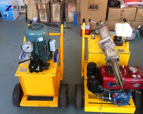 hydraulic rock splitter pump station