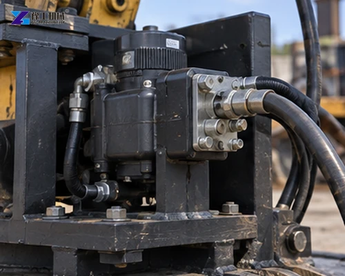 Hydraulic generator assembly supplying an excavator magnet attachment